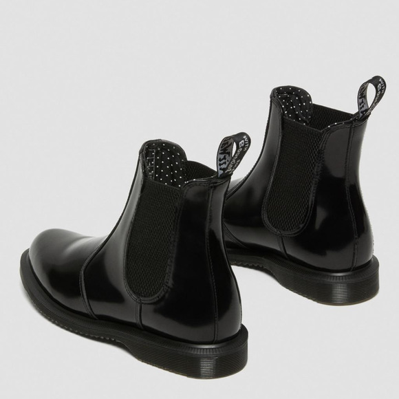 Dr. Martens‎ Kensington Boots Womens Size 6 Flora Black Chelsea Pull On NIB - Picture 5 of 15